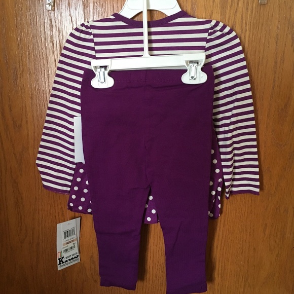 Headquarters baby girl 2 piece set size 2T. - Picture 2 of 8